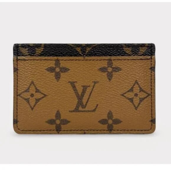 100% Authentic Louis Vuitton Leather Card Case 178-082325 - Picture 1 of 12